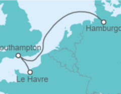 Itinerario del Crucero Reino Unido - MSC Cruceros