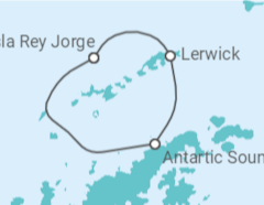 Itinerario del Crucero Endeavour2 - 20280109 - 6 days - Silversea