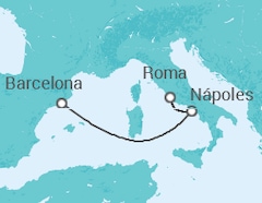 Itinerario del Crucero Minicrucero por Italia - Royal Caribbean