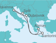 Itinerario del Crucero Grecia y Croacia - Royal Caribbean
