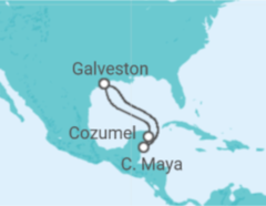 Itinerario del Crucero México - Royal Caribbean