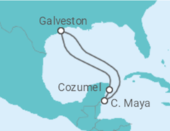 Itinerario del Crucero México - Royal Caribbean