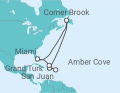 Itinerario del Crucero Puerto Rico, Bahamas - Princess Cruises
