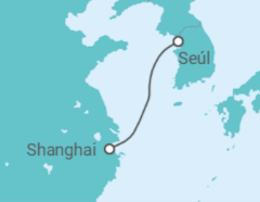 Itinerario del Crucero China - Costa Cruceros