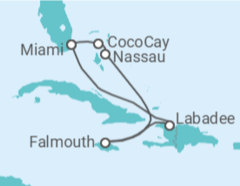 Itinerario del Crucero Jamaica, Bahamas - Royal Caribbean