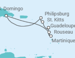 Itinerario del Crucero En plena naturaleza - Costa Cruceros