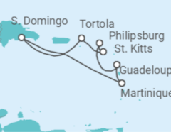 Itinerario del Crucero En plena naturaleza - Costa Cruceros