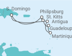 Itinerario del Crucero En plena naturaleza - Costa Cruceros