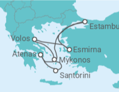 Itinerario del Crucero La Grecia que no te esperas TI - Costa Cruceros