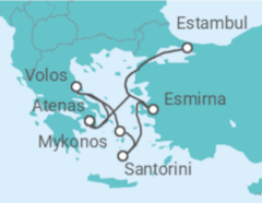 Itinerario del Crucero La Grecia que no te esperas TI - Costa Cruceros