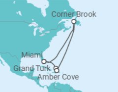 Itinerario del Crucero Bahamas - Princess Cruises