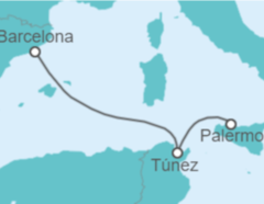 Itinerario del Crucero Túnez - MSC Cruceros