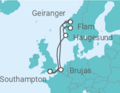 Itinerario del Crucero Noruega, Bélgica TI - Celebrity Cruises