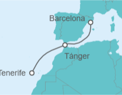 Itinerario del Crucero España, Marruecos - Emerald Cruises