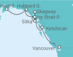 Itinerario del Crucero Alaska - Royal Caribbean