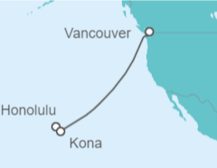 Itinerario del Crucero Hawai - Royal Caribbean