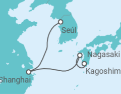 Itinerario del Crucero Japón, China TI - Costa Cruceros