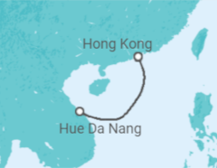 Itinerario del Crucero China - Royal Caribbean