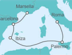 Itinerario del Crucero Dinamarca, Noruega, Alemania, Reino Unido - Explora Journeys
