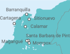Itinerario del Crucero Noruega, Dinamarca, Alemania, Suecia, Estonia, Finlandia - Explora Journeys