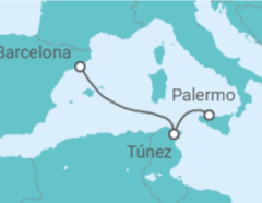 Itinerario del Crucero Túnez - Costa Cruceros