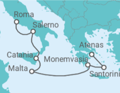 Itinerario del Crucero Ópera de las islas - Regent Seven Seas