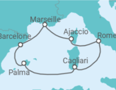 Itinerario del Crucero Groenlandia, Islandia, Reino Unido - Regent Seven Seas