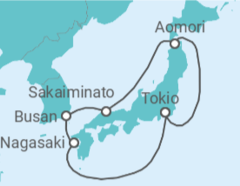 Itinerario del Crucero Japón, Corea Del Sur - Princess Cruises