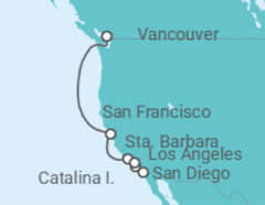 Itinerario del Crucero Canadá, Estados Unidos (EE.UU.) - Virgin Voyages