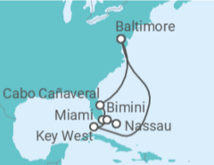 Itinerario del Crucero Estados Unidos (EE.UU.), Bahamas - Royal Caribbean