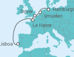 Itinerario del Crucero Holanda, Reino Unido, Francia TI - Costa Cruceros