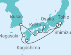 Itinerario del Crucero Japón, Corea Del Sur - Celebrity Cruises