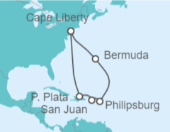 Itinerario del Crucero Viaje completo Japón, Corea del Sur y China - con vuelos - Holland America Line