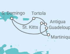 Itinerario del Crucero En plena naturaleza - Costa Cruceros