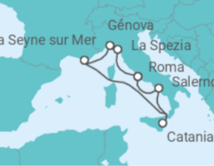 Itinerario del Crucero Dolce vita - Costa Cruceros