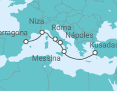 Itinerario del Crucero España, Francia, Italia - Celestyal Cruises