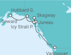 Itinerario del Crucero Alaska - Royal Caribbean
