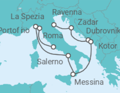 Itinerario del Crucero Croacia, Montenegro, Italia - Celebrity Cruises