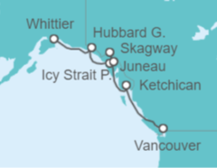 Itinerario del Crucero Alaska - NCL Norwegian Cruise Line