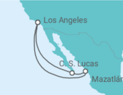 Itinerario del Crucero México - Princess Cruises