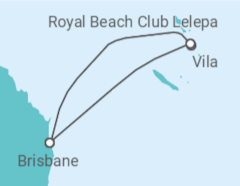 Itinerario del Crucero Vanuatu - Royal Caribbean