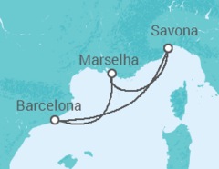 Itinerario del Crucero Suecia, Letonia, Estonia, Finlandia, Polonia, Dinamarca - AIDA