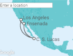 Itinerario del Crucero México - Carnival Cruise Line