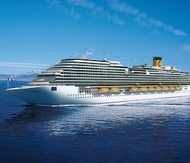 Los cruceros más buscados a bordo del Costa Diadema