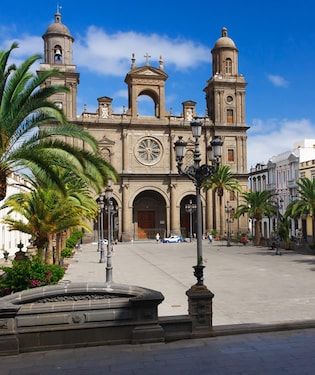 Catedral de Santa Ana y el histórico barrio de la Vegueta