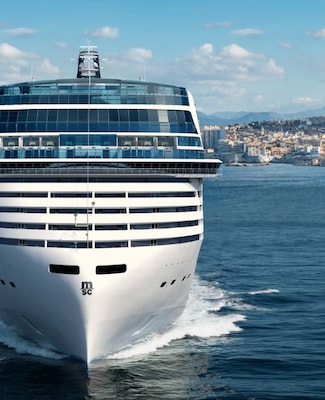 Msc World Europa navegando