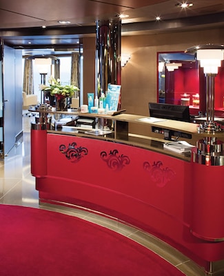 Niew Amsterdam_spa reception