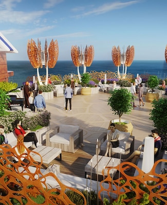 Roof top garden
