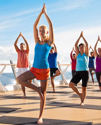 Yoga a bordo