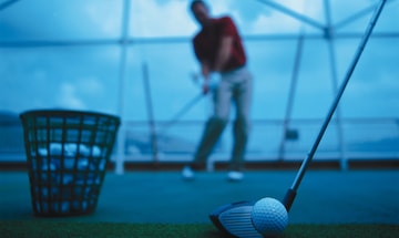 Red para tiros largos de golf